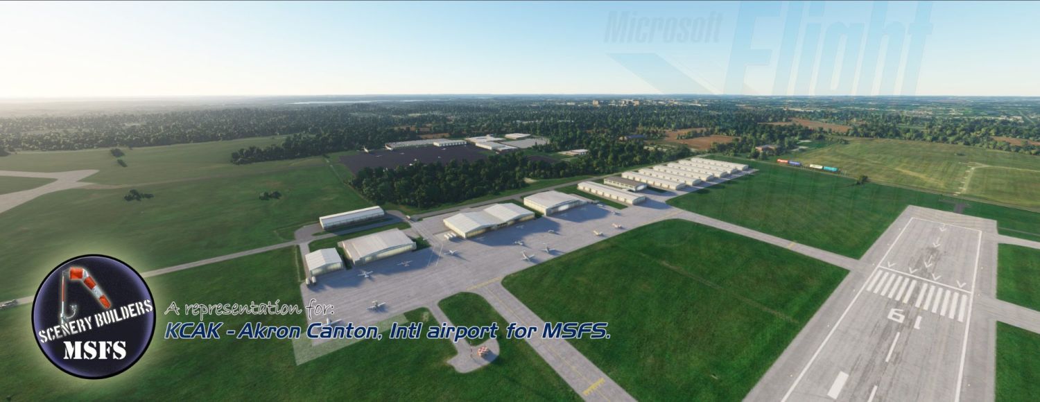 Microsoft Flight Simulator Marketplace KCAK AkronCanton Airport