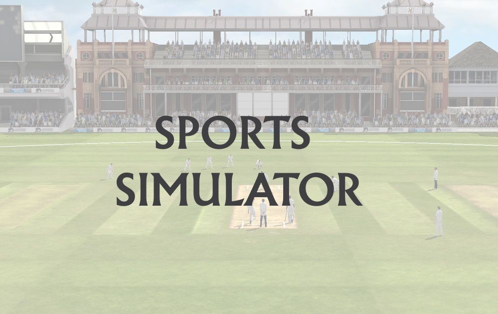 Sports Simulators
