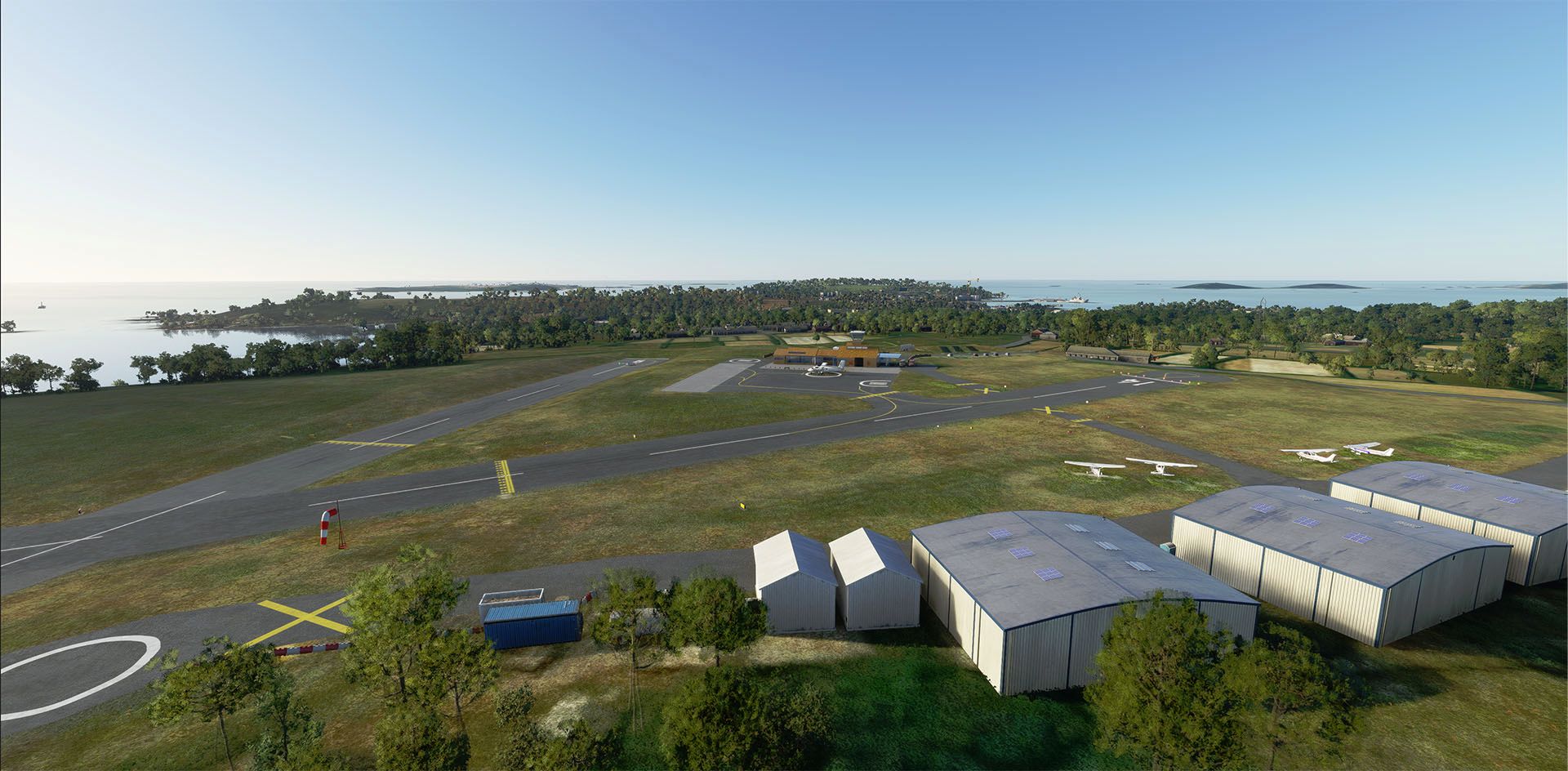 MSFS EGHE Isles of Scilly Airport