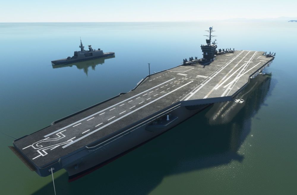 Microsoft Flight Simulator Marketplace Functional Aircraft Carrier