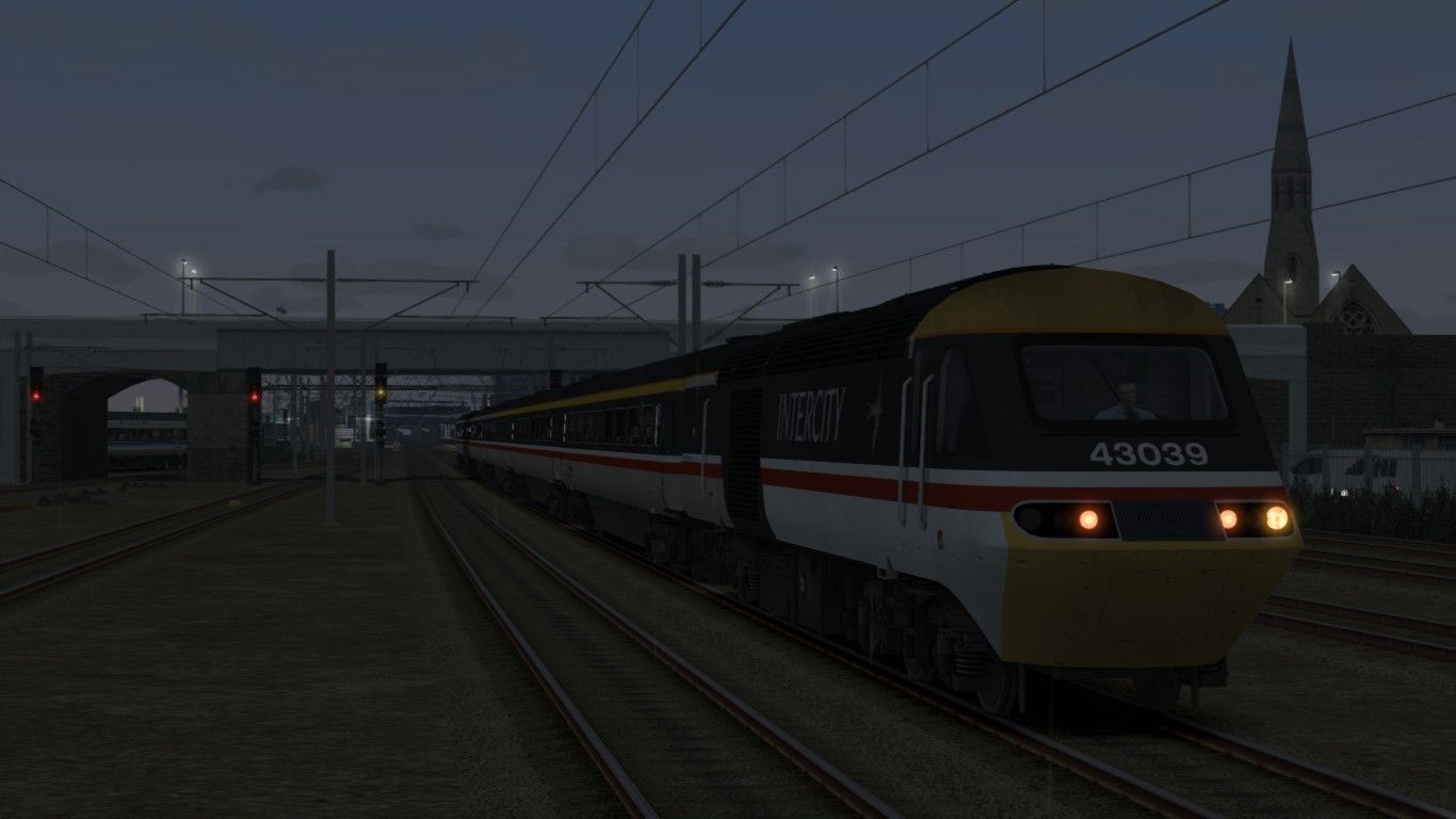 Image showing screenshot of the 1A00 - 0600 Leeds to London Kings Cross scenario
