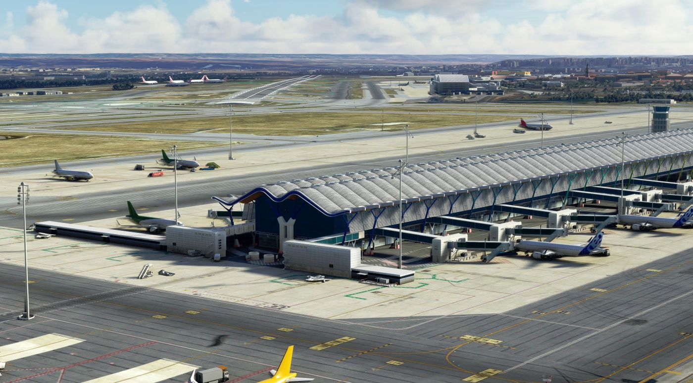 MSFS LEMD Madrid-Barajas Airport