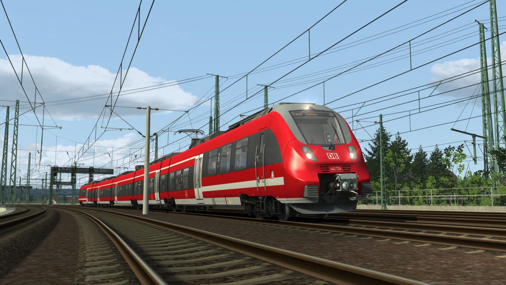 Train Simulator Bahnstrecke Riesa  to Dresden