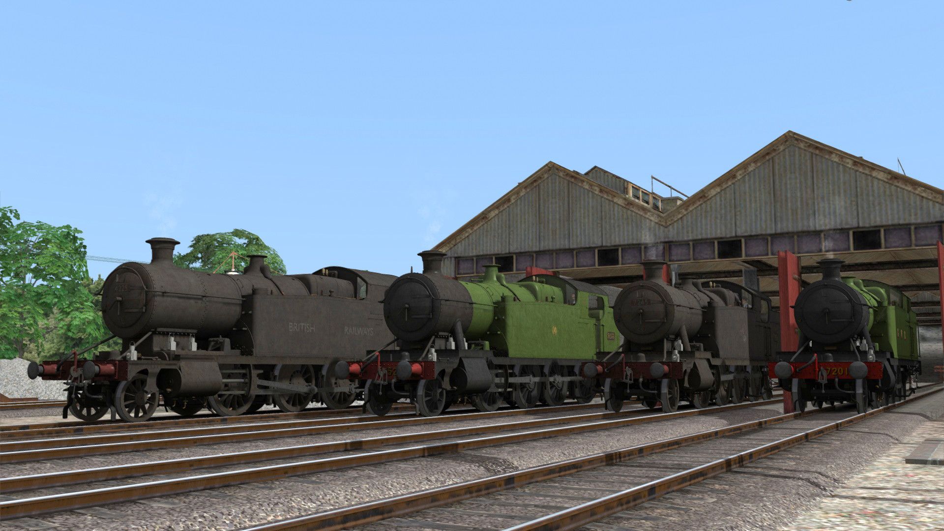 Train Simulator GWR 4200/5205/7200 2-8-0T Pack