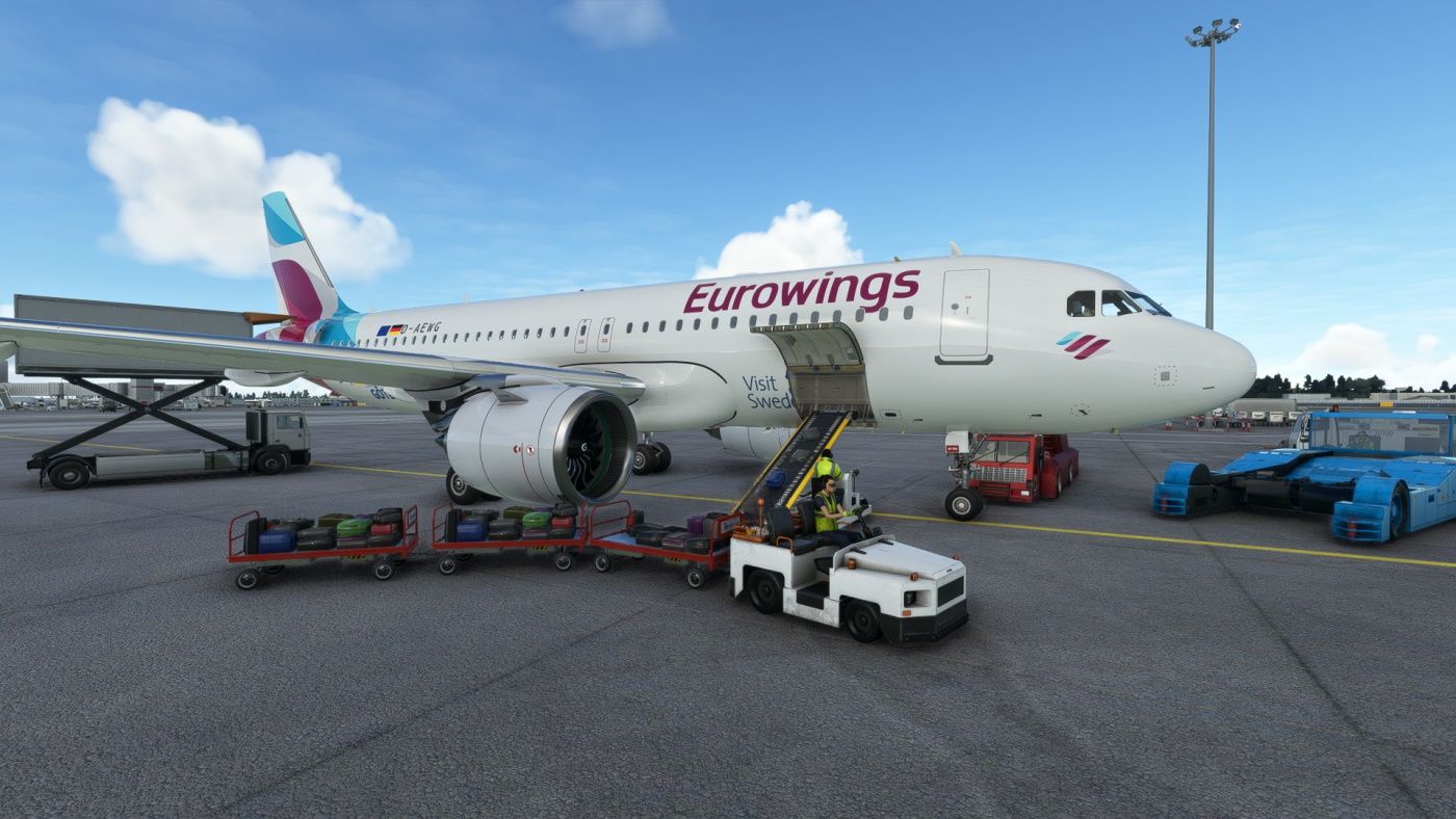 MSFS Eurowings A320 Missions Pack