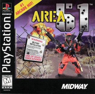 Area 51 Playstation Manual