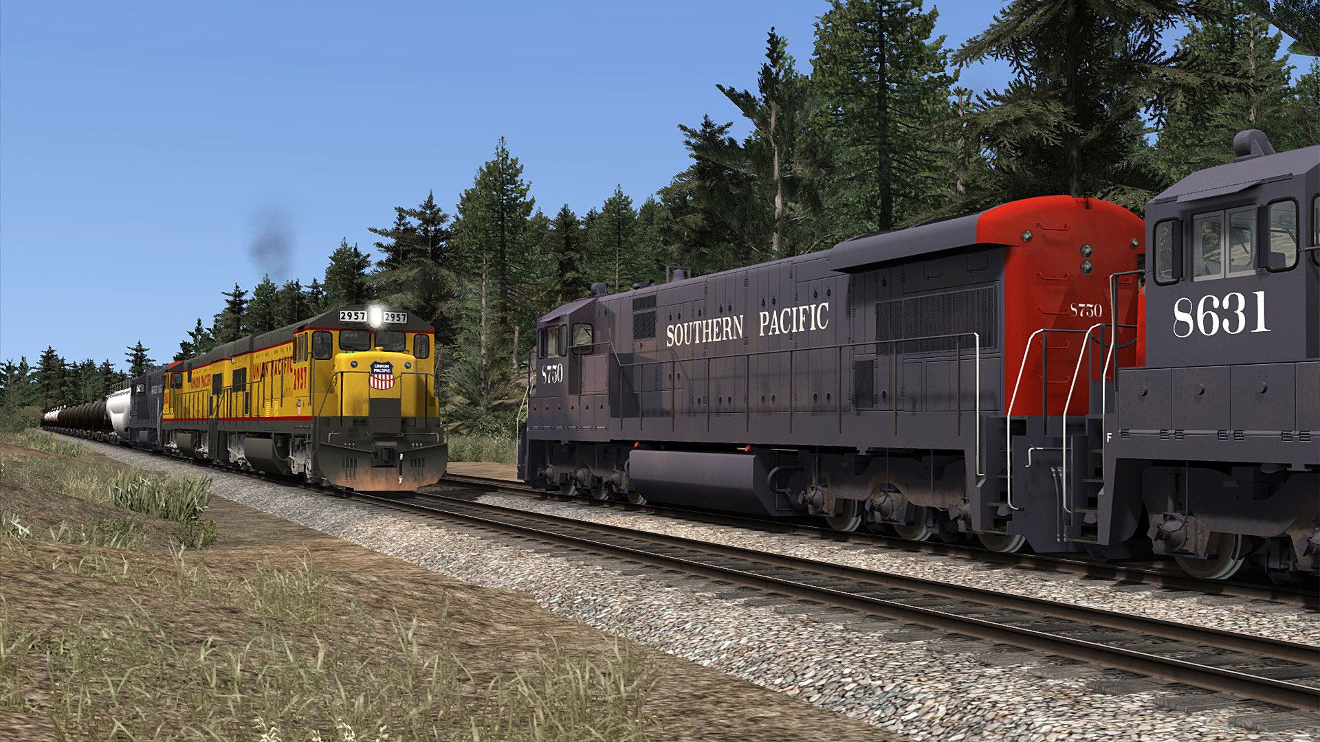 Train Simulator Southern Pacific U33C