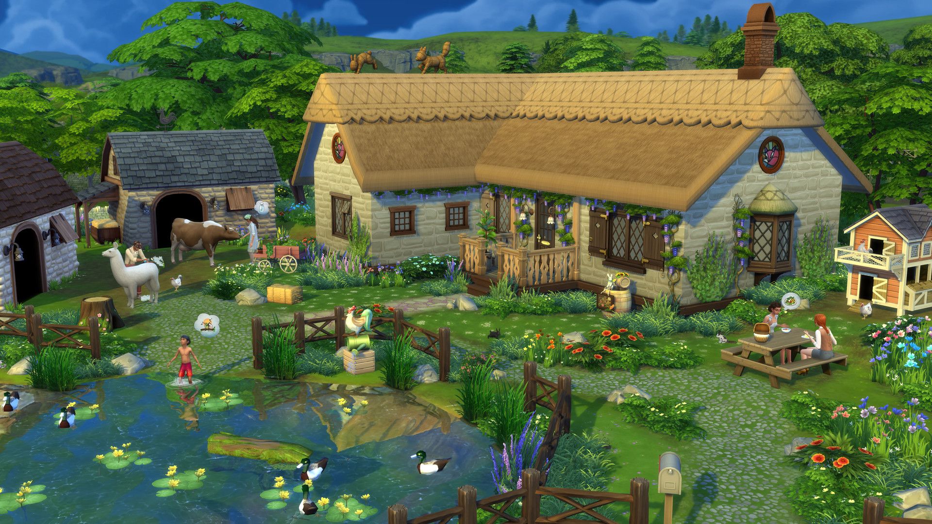 The Simsâ„¢ 4 Cottage Living Expansion Pack