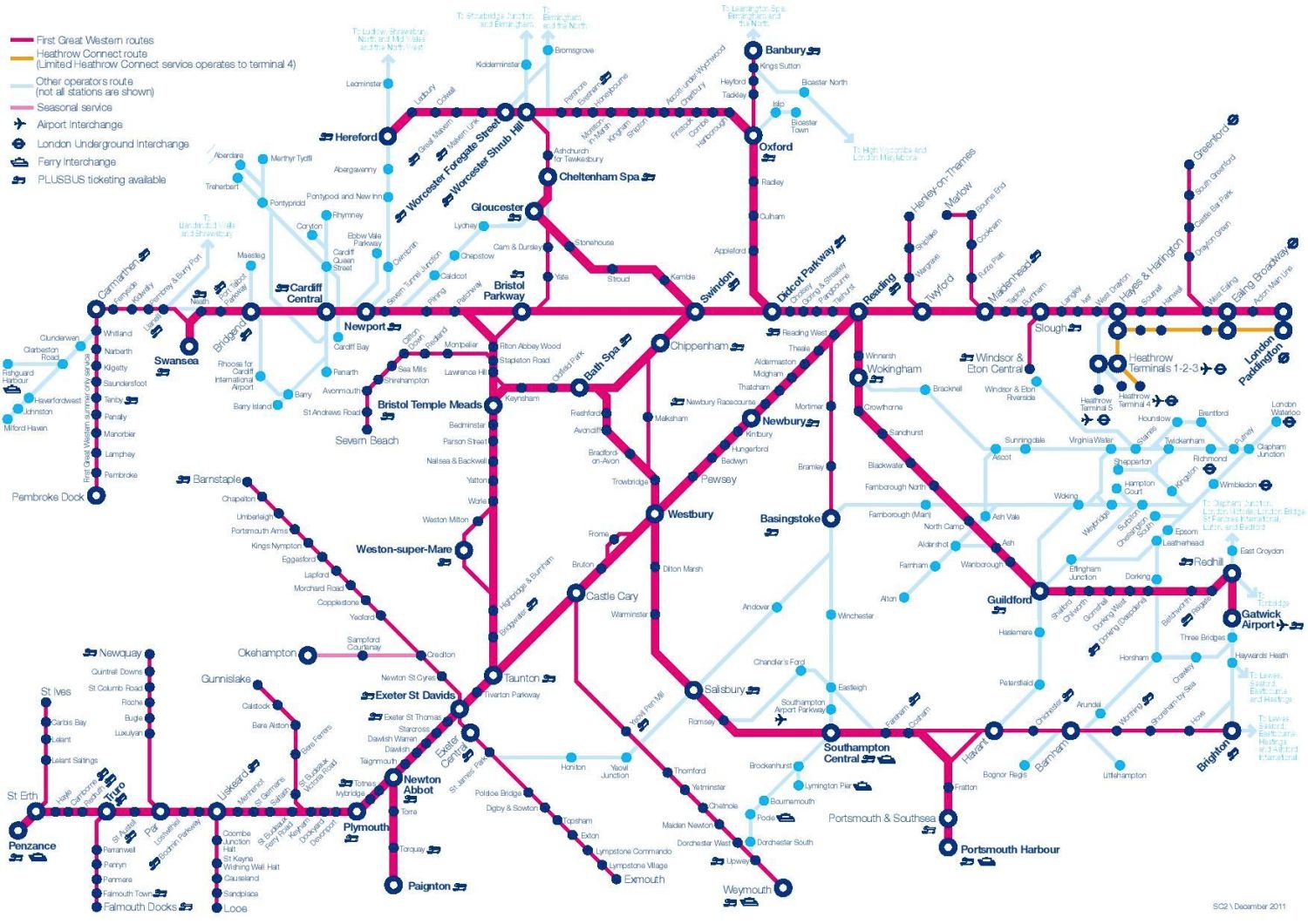 Timetable Archive First Great Western DPSimulation