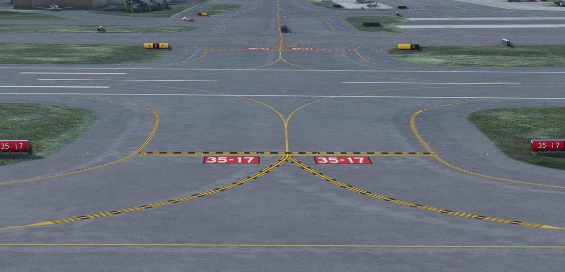 MSFS Real Taxiways USA - Military Airfields