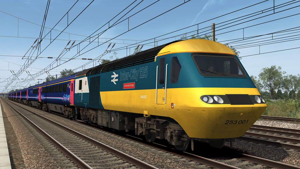 Image showing screenshot of one of the liveries featured in the Armstrong Powerhouse Class 43 Valenta Enhancement Pack