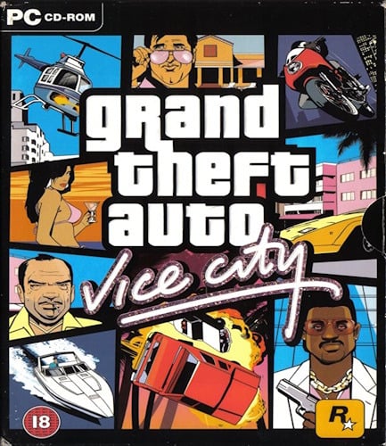 Grand Theft Auto: Vice City Cover Art