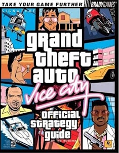 Front cover of the Brady Games Grand Theft Auto: Vice City Official Strategy Guide