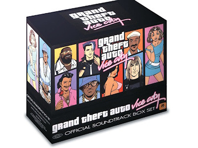 Image showing the Grand Theft Auto: Vice City Official Soundtrack Box Set