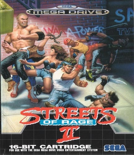 Streets of Rage 2 Cover Art