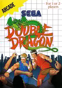 Double Dragon - Sega Master System Cover Art