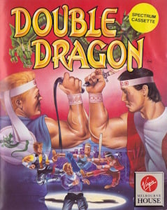 Double Dragon - ZX Spectrum Cover Art