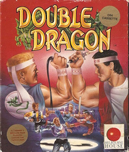 Double Dragon - Commodore 64 Cover Art