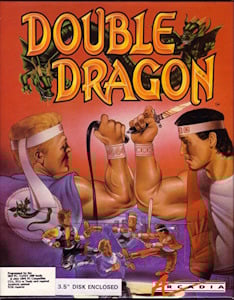 Double Dragon - PC DOS Cover Art