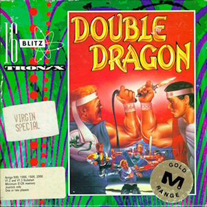Double Dragon - Amiga Cover Art