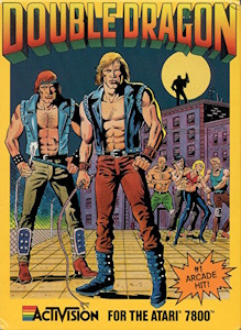 Double Dragon - Atari 7800 Cover Art