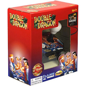 Image of a boxed Double Dragon Plug N Play TV Arcade machine