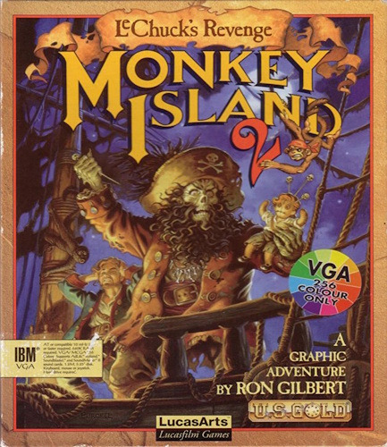 Monkey Island 2: LeChuck's Revenge Cover Art