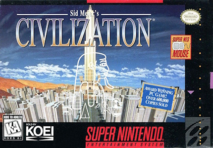 Civilization - SNES Cover Art