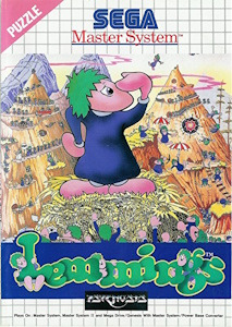 Lemmings - Sega Master System Cover Art