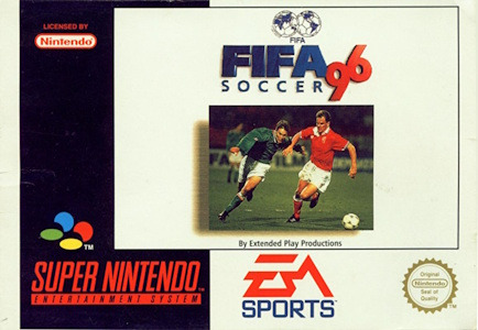 FIFA Soccer 96 - SNES Cover Art