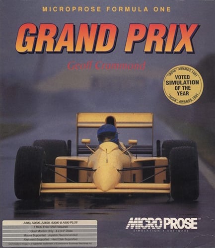 Microprose Formula One Grand Prix Cover Art
