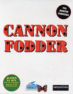 Cannon Fodder - Archimedes Cover Art