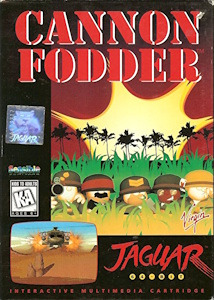 Cannon Fodder - Atari Jaguar Cover Art