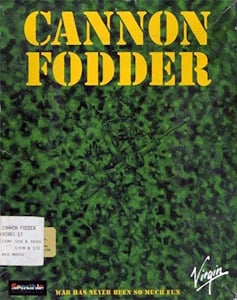 Cannon Fodder - Atari ST Cover Art