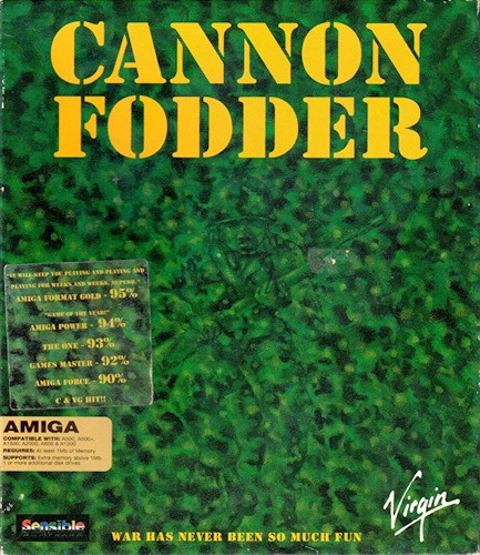 Cannon Fodder Cover Art