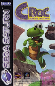 Croc: Legend of the Gobbos - Sega Saturn Cover Art