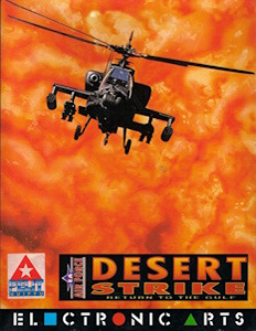 Desert Strike - Amiga Cover Art