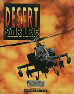 Desert Strike - PC DOS Cover Art