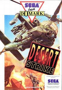 Desert Strike - Sega Master System Cover Art