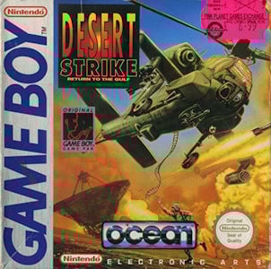 Desert Strike - Nintendo Game Boy Cover Art