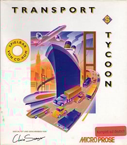 Transport Tycoon - PC DOS Cover Art