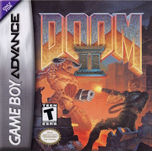 Doom II - Game Boy Advance Cover Art