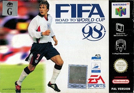 FIFA: Road to World Cup 98 - Nintendo 64 Cover Art