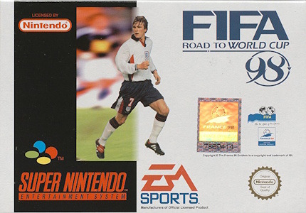 FIFA: Road to World Cup 98 - SNES Cover Art