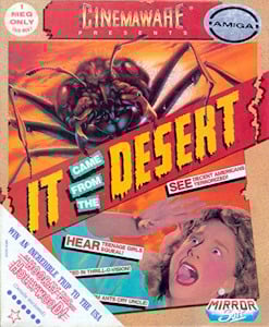 It Came from the Desert - Amiga Cover Art