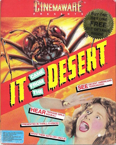 It Came from the Desert - PC DOS Cover Art