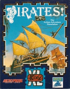 Pirates! - PC DOS Cover Art