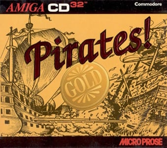 Pirates! - Amiga CD32 Cover Art