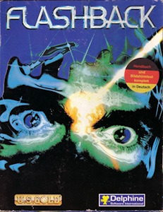 Flashback - Amiga Cover Art