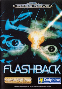 Flashback - Sega Mega Drive Cover Art